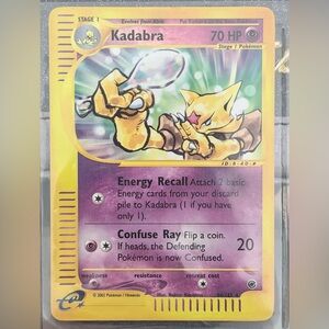 Kadabra Pokémon Card